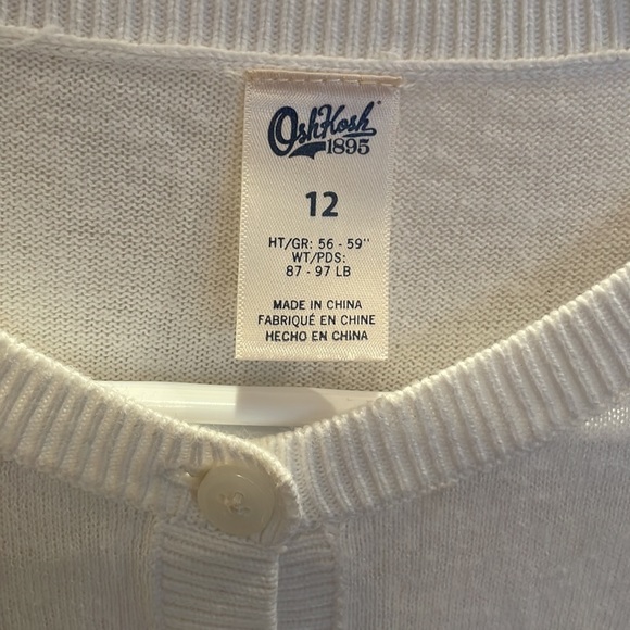 White cardigan - Picture 3 of 4